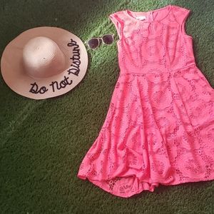 DRESS BARN Pink Sleeveless Dress